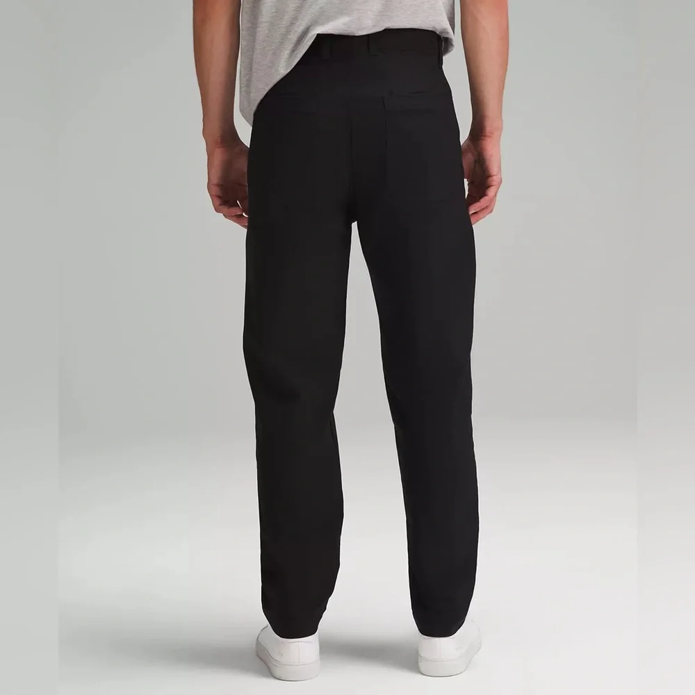 Lululemon Relaxed-Tapered Smooth Twill Trouser - NAVY - Picture 3 of 15